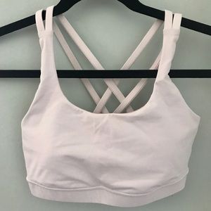 Lululemon Energy Bra, White Sz 6